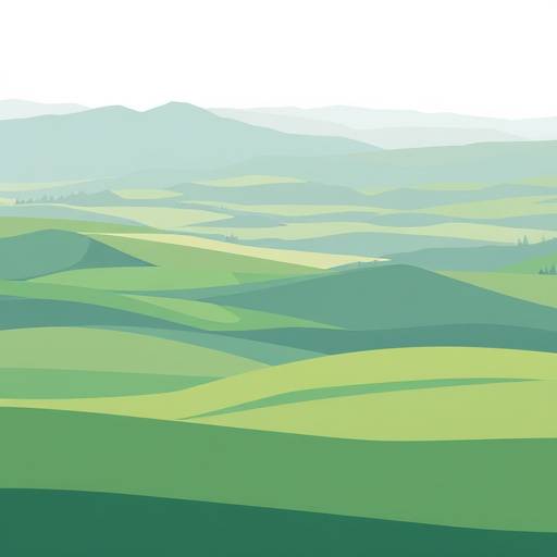 Vorher: Ein unbearbeitetes Landschaftsfoto mit flachen Farben